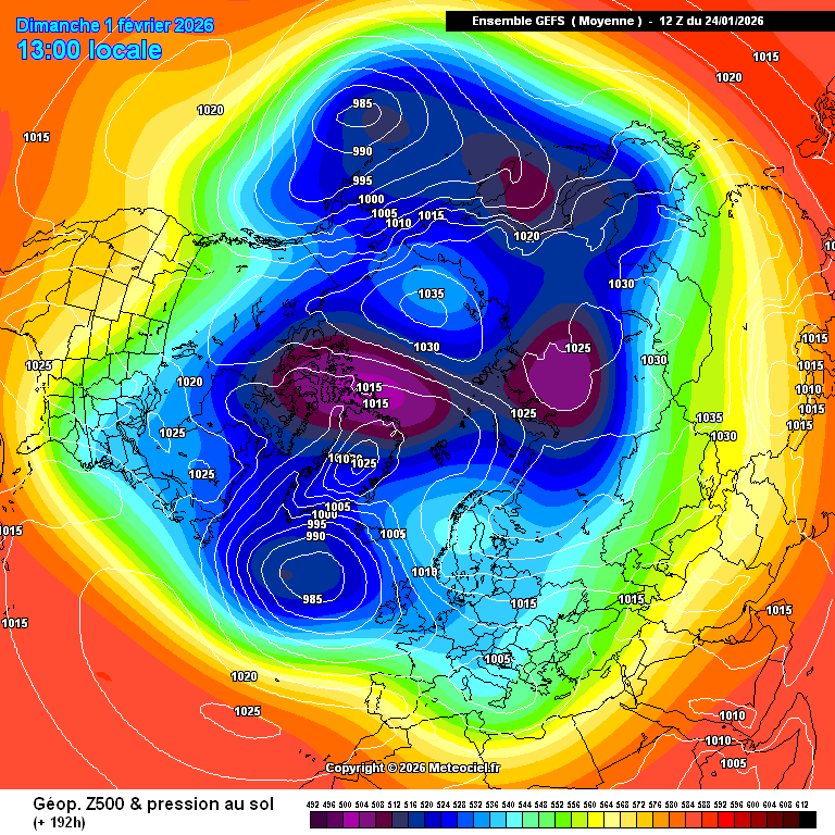 Du 02 février 2026 au 08 février 2026 - Prévisions météo semaine 06