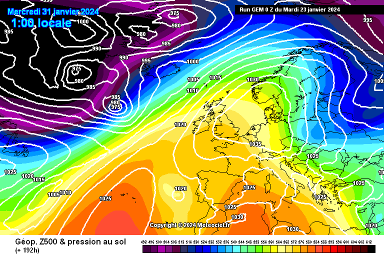 GENNAIO 2024 ANALISI MODELLI LIVE Pagina 194 Il Meteo Forum Di   Gem 0 192dwx6 