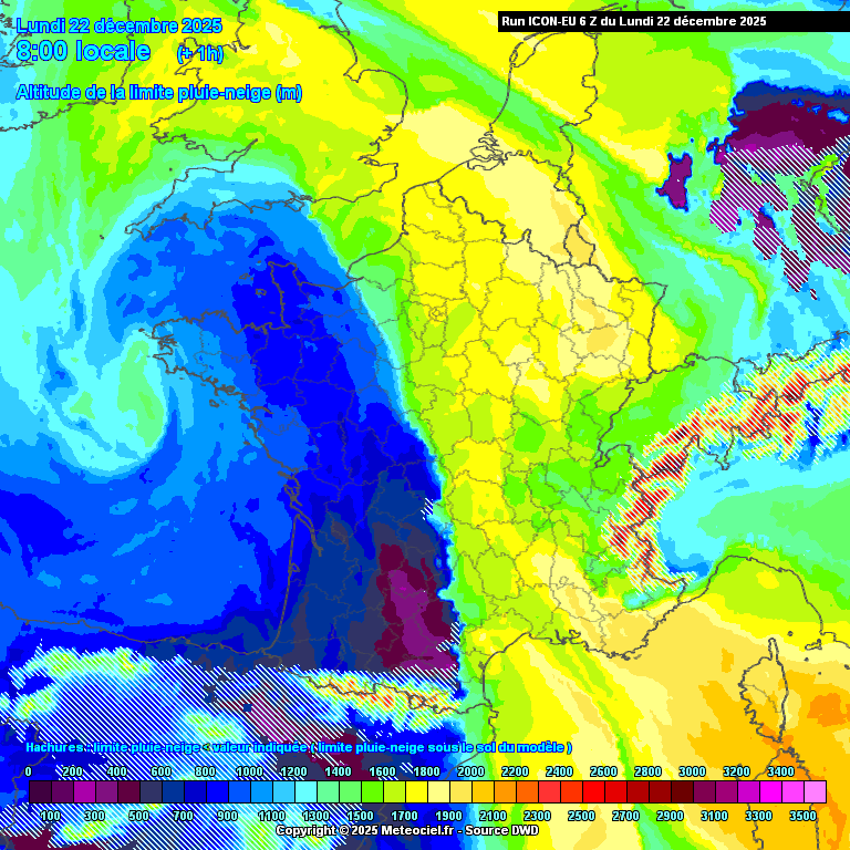 Animation arrivée de la neige à Noël