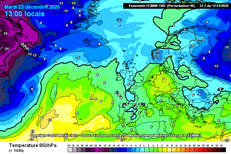 Du 22 décembre au 28 décembre 2025 - Prévisions météo semaine 52 - Page